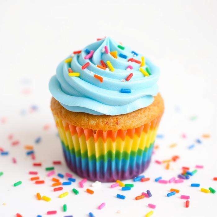 Sprinkle Cupcakes